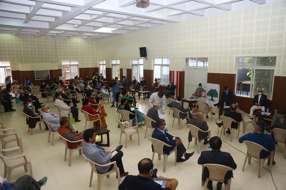 बर्तमान सरकारले शासन गर्ने राजनीतिक र नैतिक आधार गुमाएको कांग्रेसको निष्कर्ष