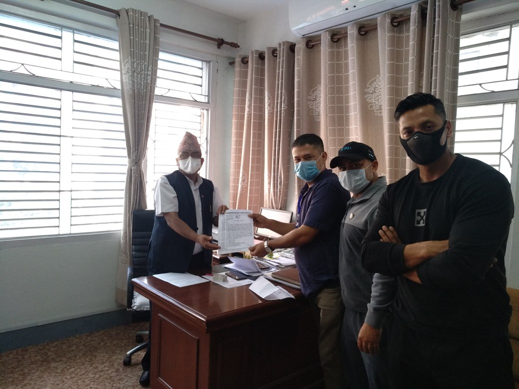 जिमखाना खाेल्न फिटनेस संघकाे माग