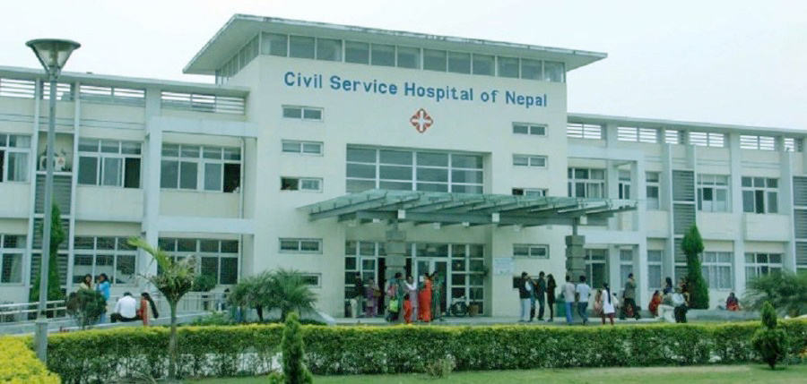 सिभिल अस्पतालका स्वास्थकर्मी आन्दोलनमा