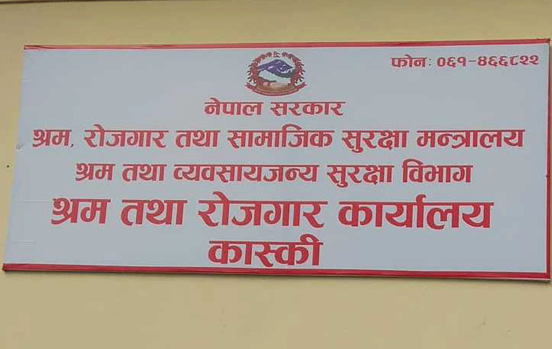 पोखराबाट ८ सय बढीले पुनः श्रम स्वीकृति लिए