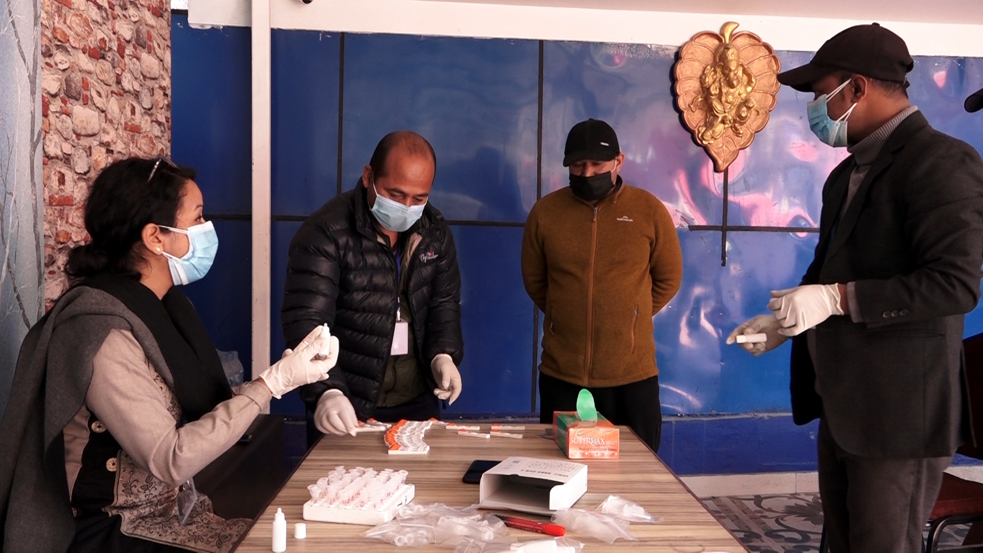 कोभिड–१९ संक्रमणको पहिचानका लागि एन्टिजिनमा आधारित परीक्षण प्रयोगमा