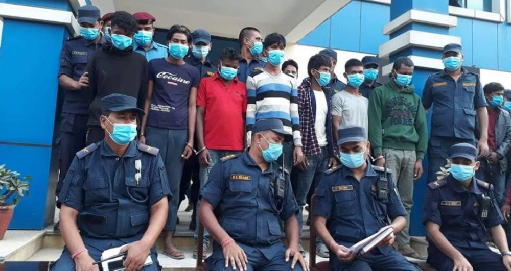 धनगढीमा प्रहरीहत्या प्रकरणमा पक्राउ परेका ८ जना कारागार चलान