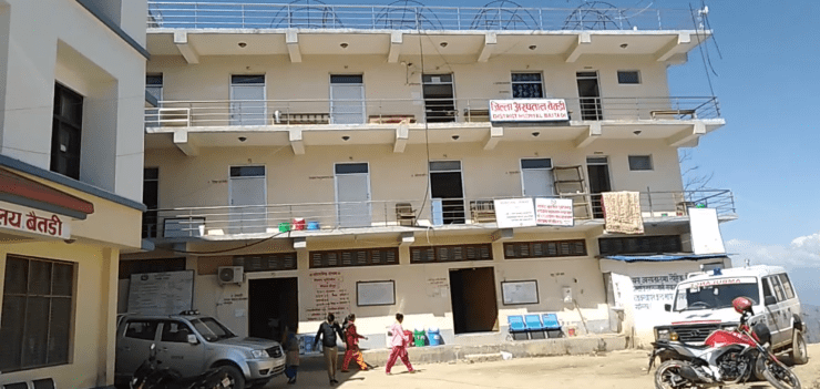 जिल्ला अस्पताल बैतडीमा भेन्टिलेटरसहितको आइसियु कक्ष स्थापना