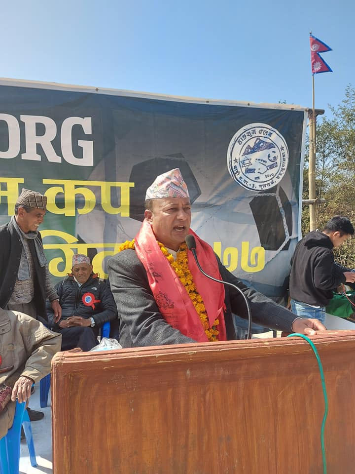 काँग्रेसले खेल क्षेत्रको विकासलाई जोड दिएको छ : नेता खड्का
