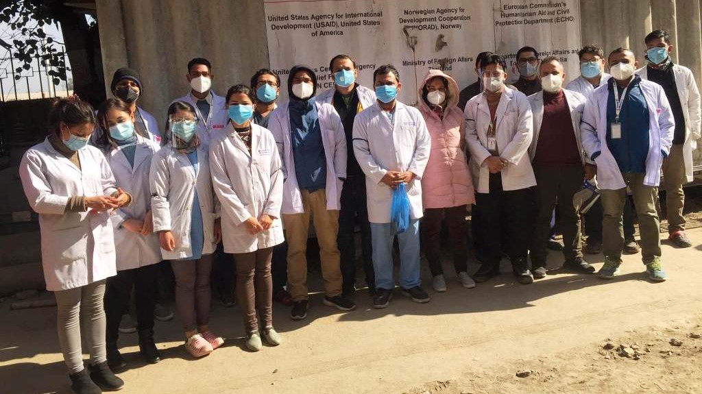 भत्ता नपाएपछि वीर अस्पतालका चिकित्सक धर्नामा