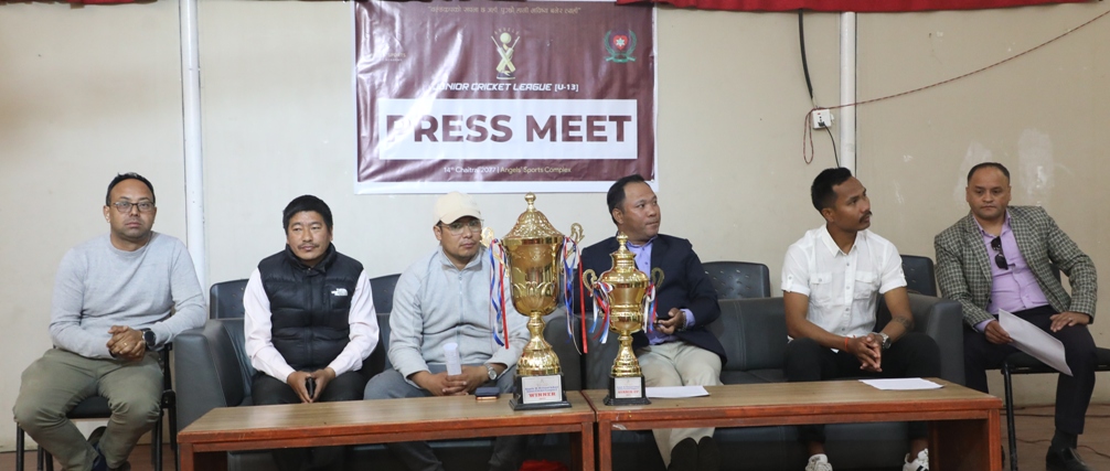 यु–१३ जुनियर क्रिकेट लिग चैत २७ गतेदेखि