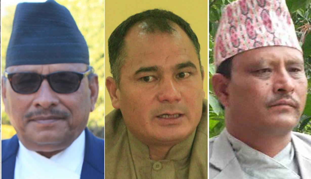 कर्णाली सरकारका नवनियुक्त तीन मन्त्रीद्वारा शपथ ग्रहण