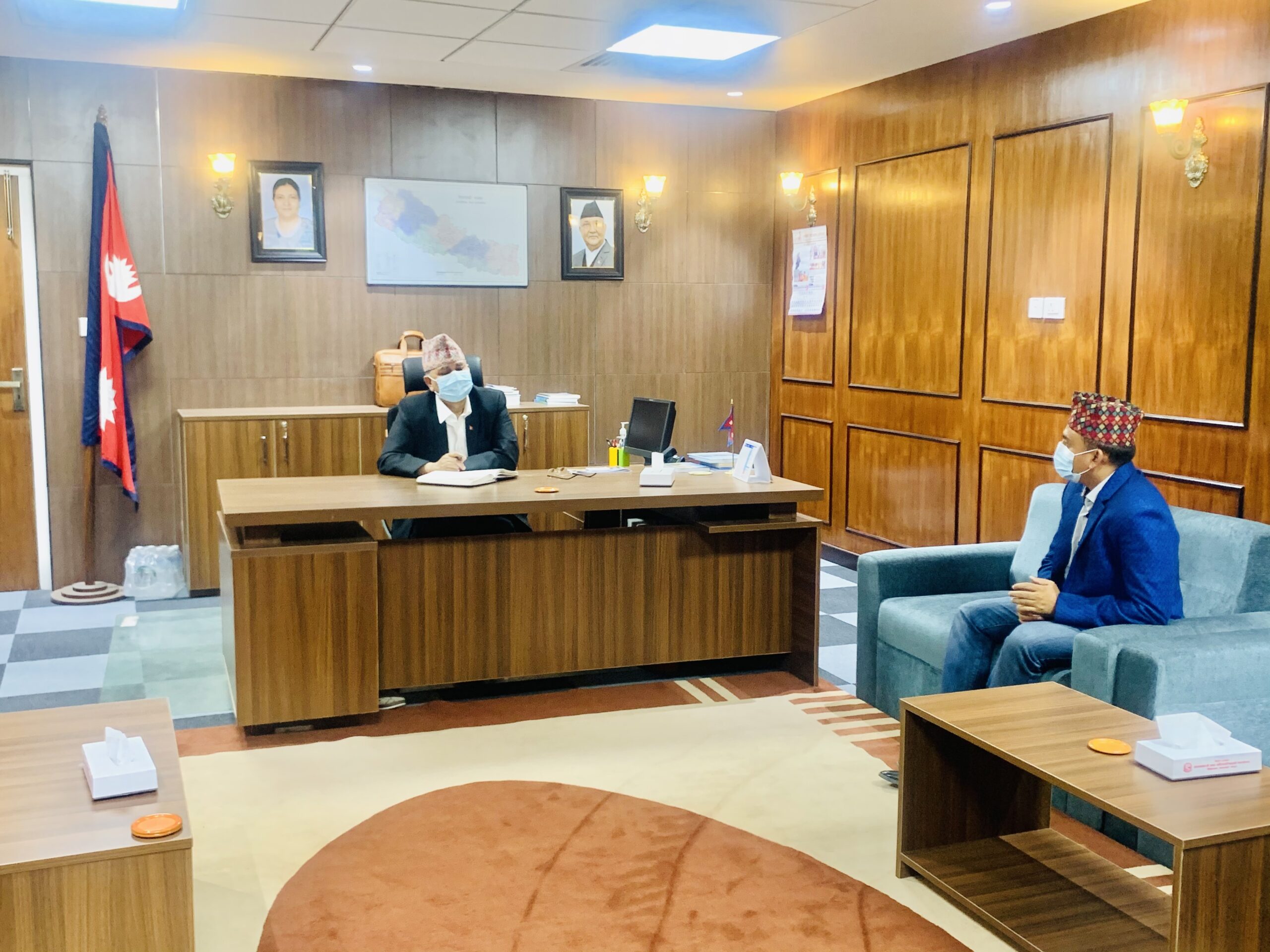गौतमबुद्ध अन्तर्राष्ट्रिय क्रिेकट रंगशालालाई राज्यको तर्फबाट सहयोग हुन्छ :उपप्रधानमन्त्री पोखरेल