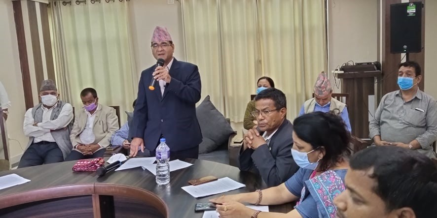 लुम्बिनी प्रदेशका विपक्षी सांसदले गरे मुख्यमन्त्रीको पद खारेजको घोषणा
