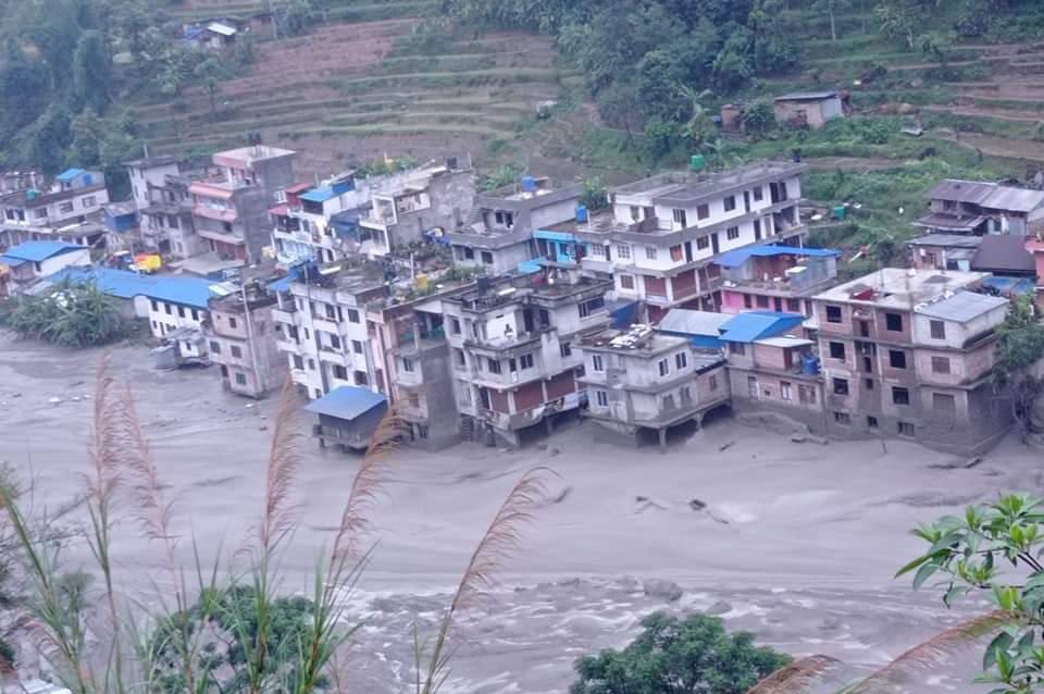 मेलम्ची बाढीको १४ महिना पूरा: बाढी प्रभावितलाई अझै सास्ती
