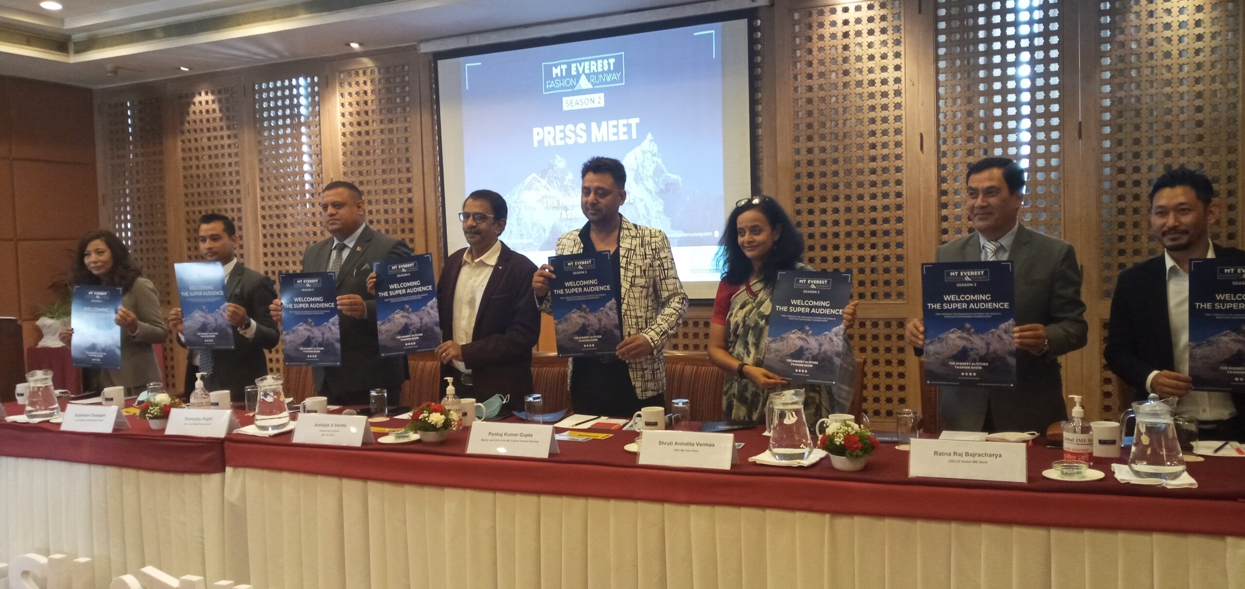 पर्यटन बोर्डको प्रर्वद्धनमा विश्वको सबैभन्दा उचाइमा फेशन सो हुने