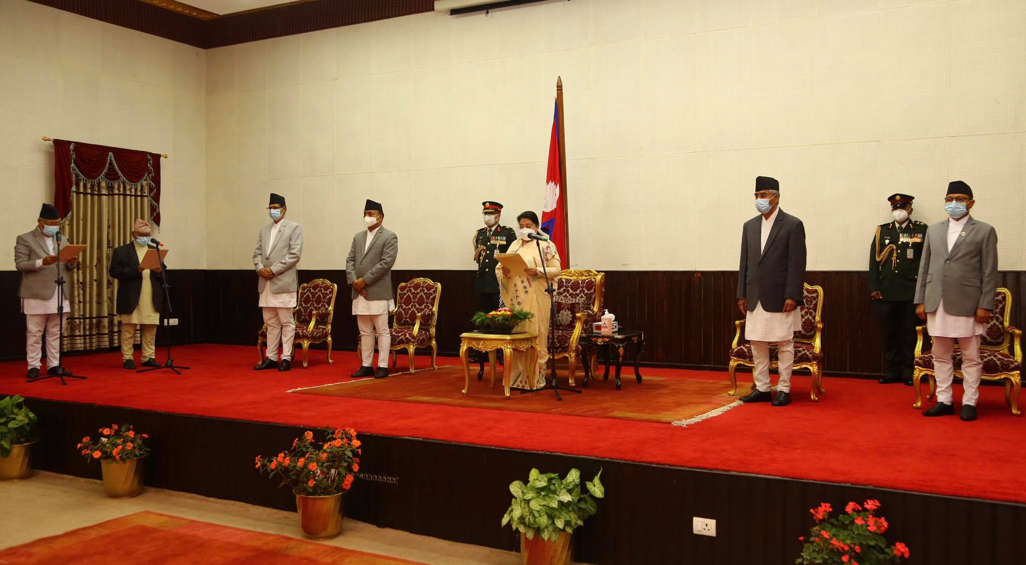 नवनियुक्त प्रदेश प्रमुखले लिए पद तथा गोपनीयताको सपथ