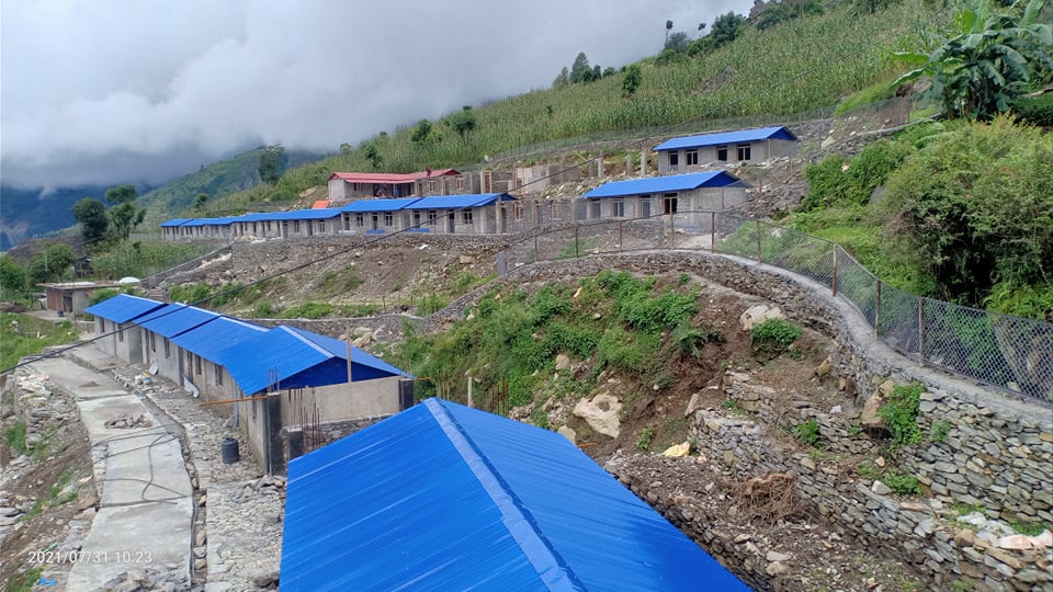 रसुवाको नौकुण्ड गाउँपालिकामा एकीकृत वस्ती निर्माणले गति लिदै