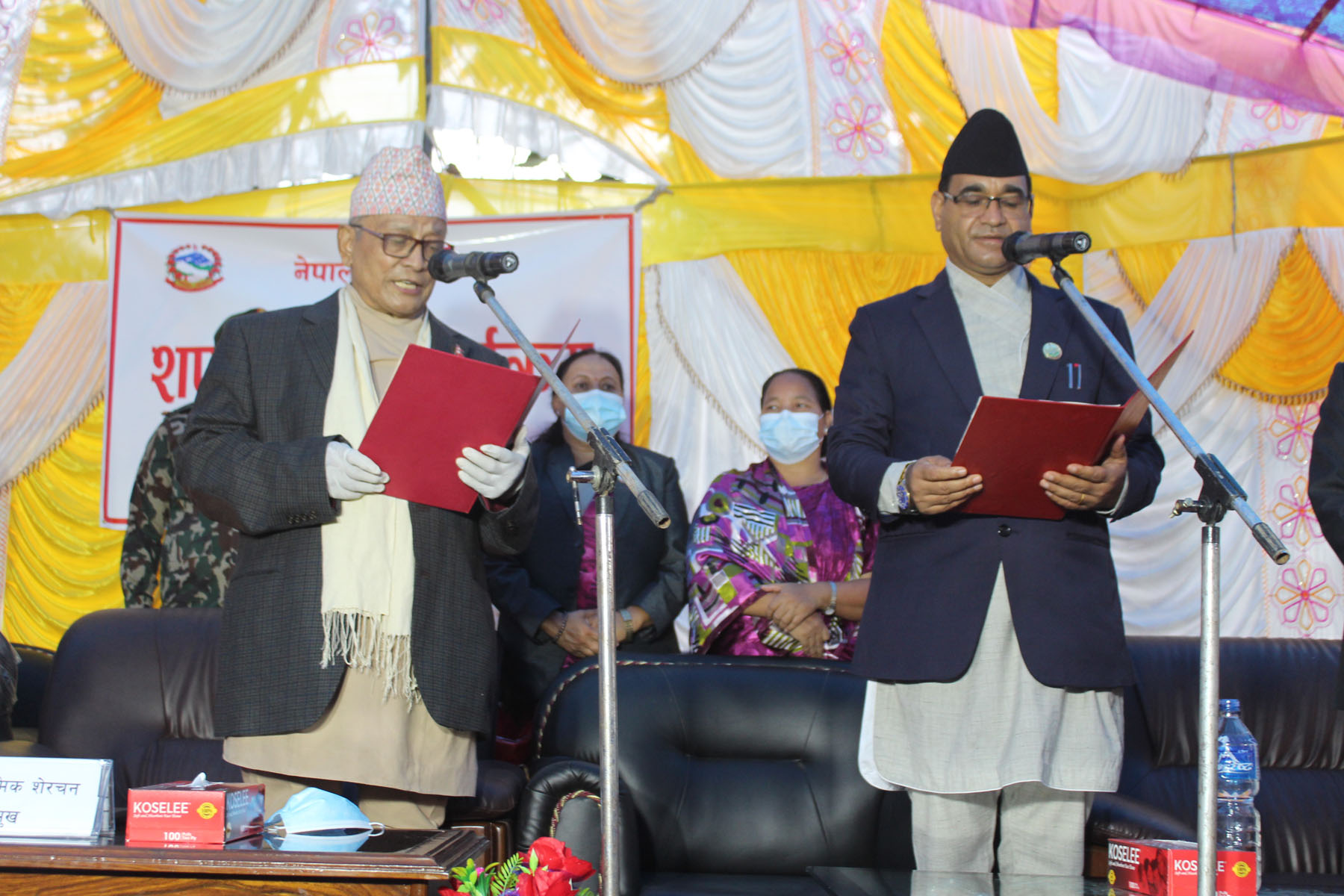 लुम्बिनी प्रदेशको मुख्यमन्त्री कुलप्रसाद केसीले लिए पद तथा गोपनीयताको सपथ