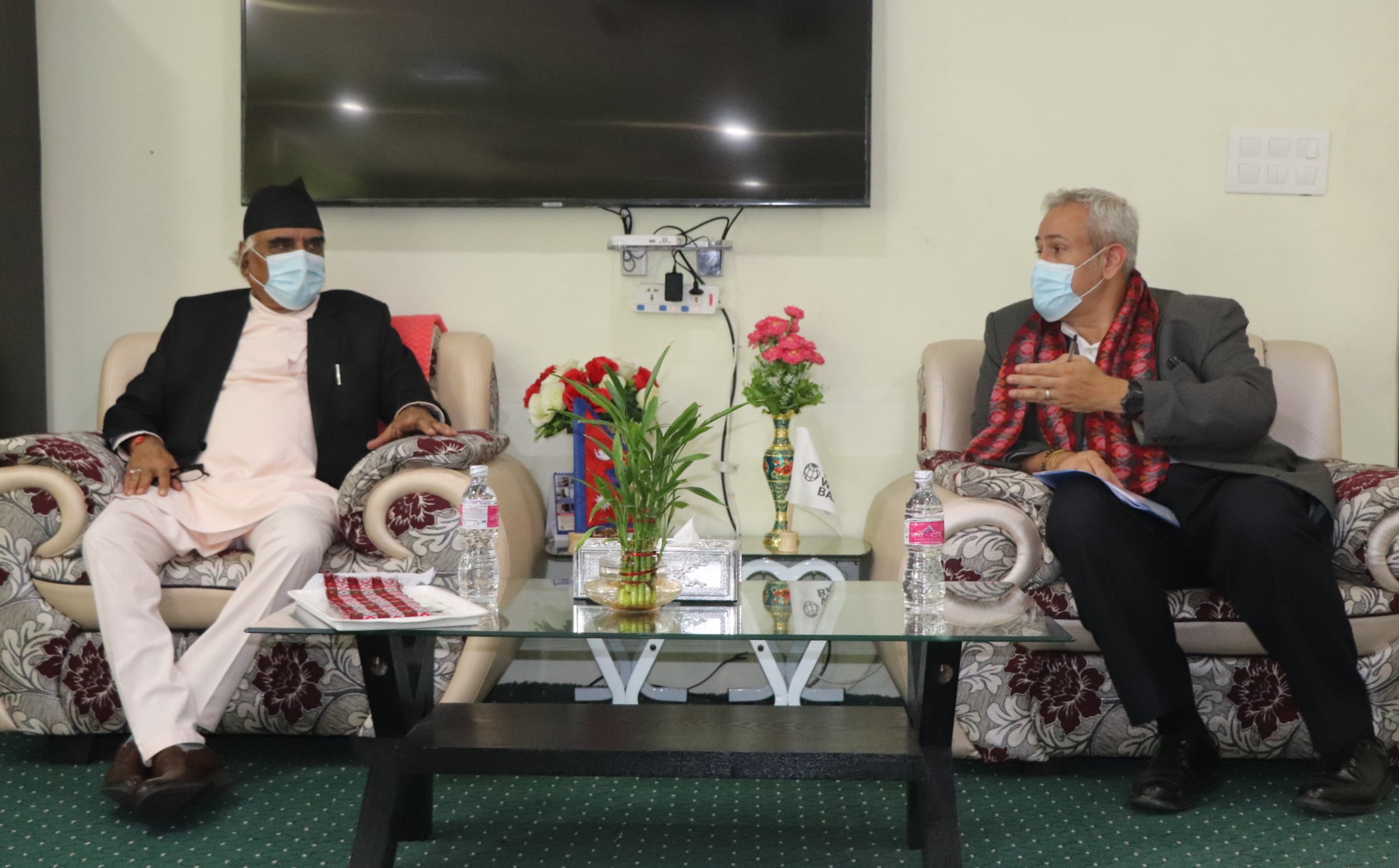 मुख्यमन्त्री पोखरेल– विश्व बैंक नेपाल निर्देशक भेट ठूला आयोजनामा सहयोग गर्न मुख्यमन्त्रीको आग्रह