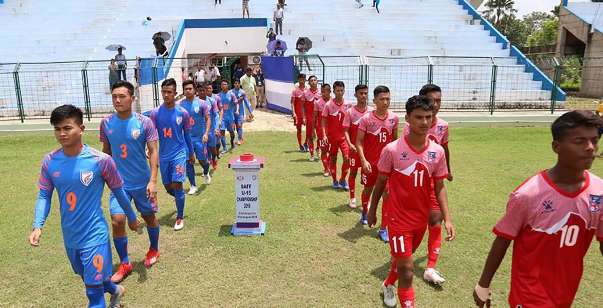 भारतले फर्कायो बराबरी गोल