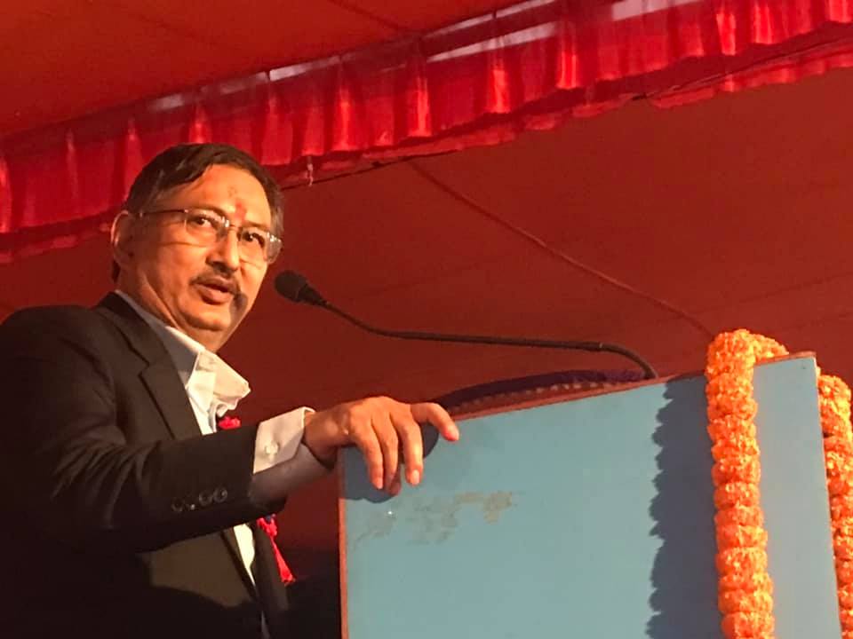 संविधानको अक्षरसः कार्यान्वयन गर्न र विधिको शासन अवलम्बन गर्न कांग्रेस बलियो हुनुपर्छ :गृहमन्त्री खाण