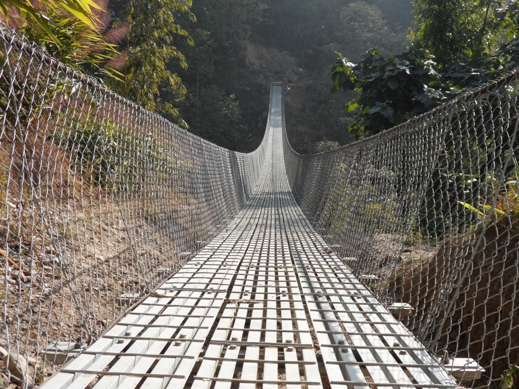 बागलुङमा नेपालको दोस्रो लामो पुलको निर्माण प्रक्रिया सुरु