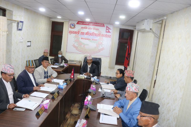 कर्णाली प्रदेशका मुख्यमन्त्री शाहीद्वारा राजीनामा