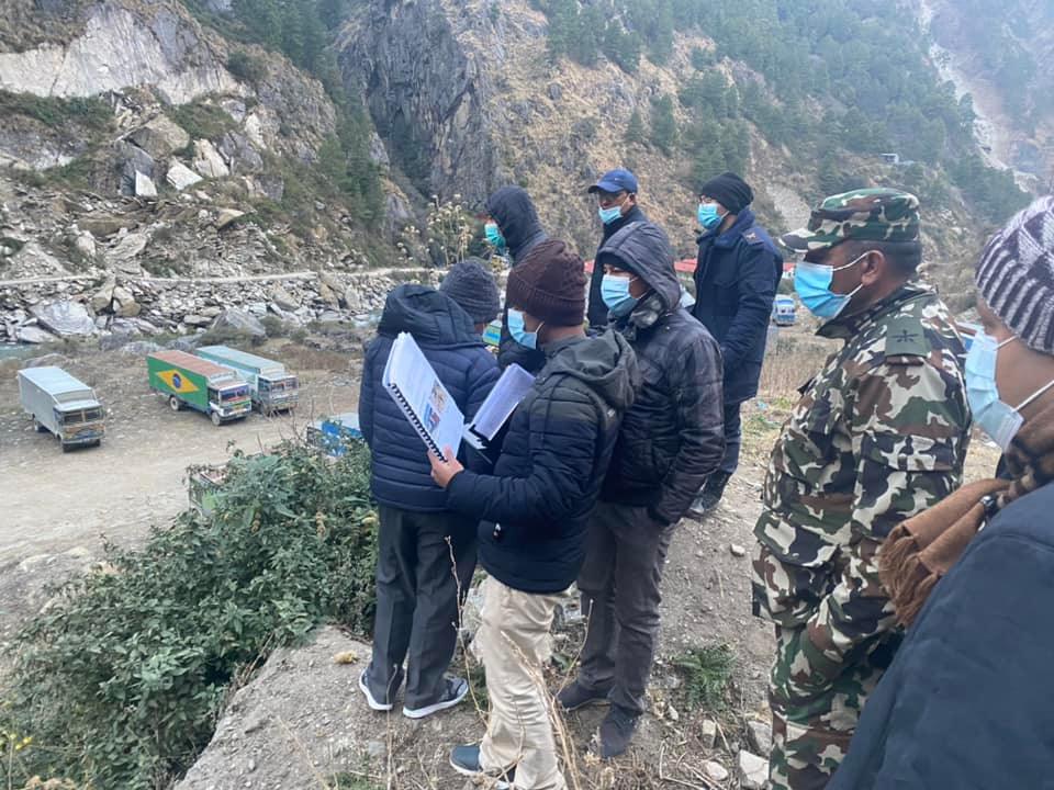 टिमुरे सुक्खा बन्दरगाहको निर्माण  २० प्रतिशत पूरा