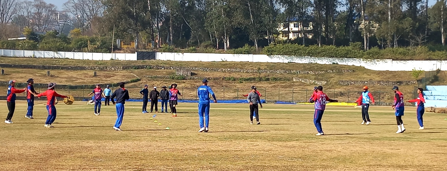 ग्लोबल टि–२० छनोटका लागि बन्द प्रशिक्षण सुरु
