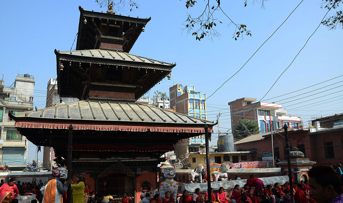 ललितपुरस्थित छ सय वर्ष पुरानो बालकुमारी मन्दिरको मूर्ति चोरी