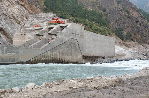 रसुवागढी जलविद्युतका लागि उपकरण जडान कार्य तीव्र