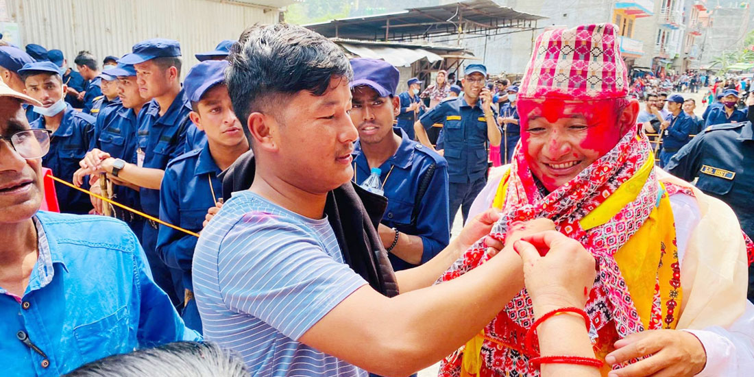 पहिला जोसँग हारे अहिले उसैलाई हराए म्याग्दीका यी गाउँपालिका अध्यक्षले