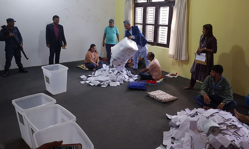 पोखरामा मतगणना ढिलो भएपछि मतगणनास्थल थपियो
