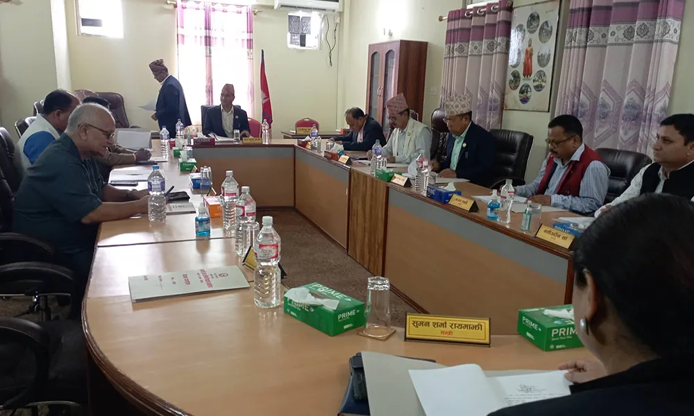 राज्यमन्त्री वलीको घटनाबारे छानबिन गर्न समिति गठन