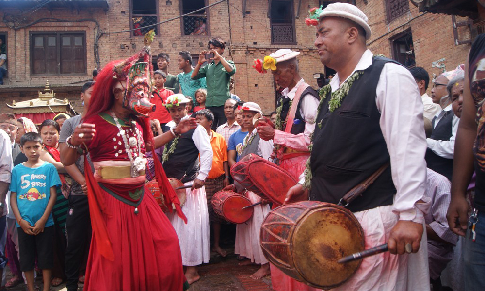 मध्यपुरथिमिमा भैरव जात्रा सम्पन्न
