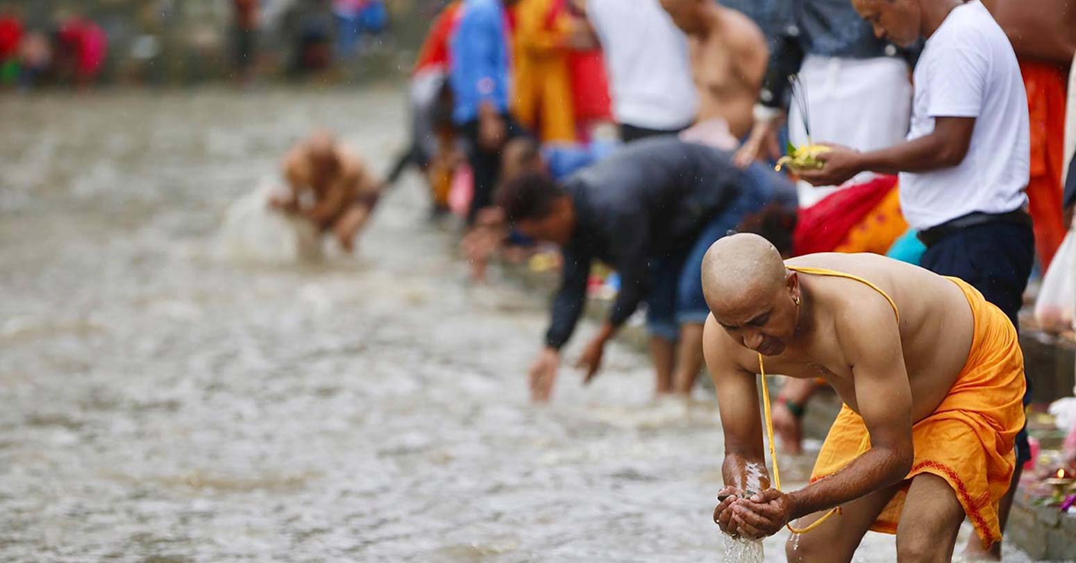 गोकर्णमा भाद्रकृष्ण औँसी श्राद्ध गर्नेको भीड