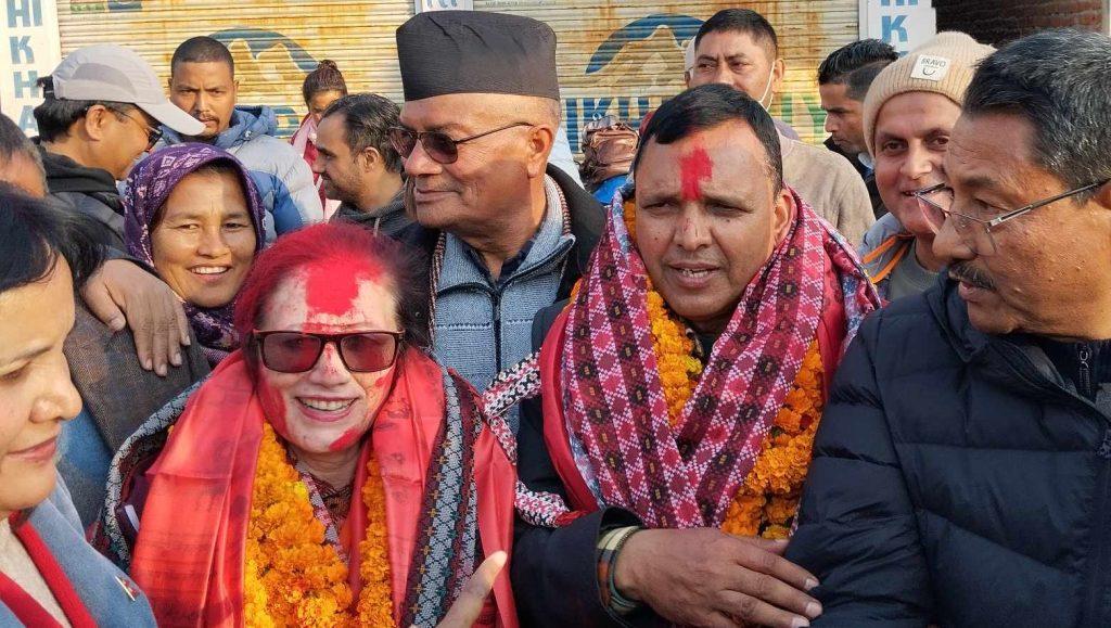लुम्बिनीमा माओवादीका झक्कु सुवेदी र कांग्रेसकी विष्णकुमारी विजयी