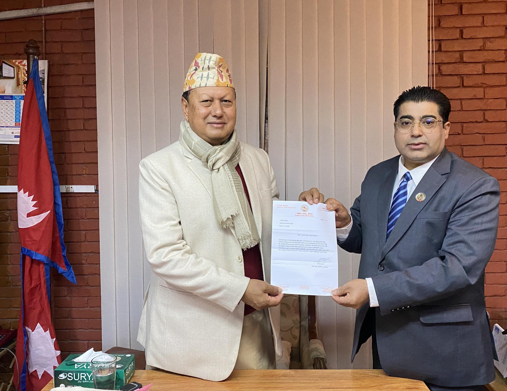 सांसद एकनाथ ढकालद्वारा गोरखाको मनकामनामा “हेल्थ पोस्ट“ संचालन गर्न माग