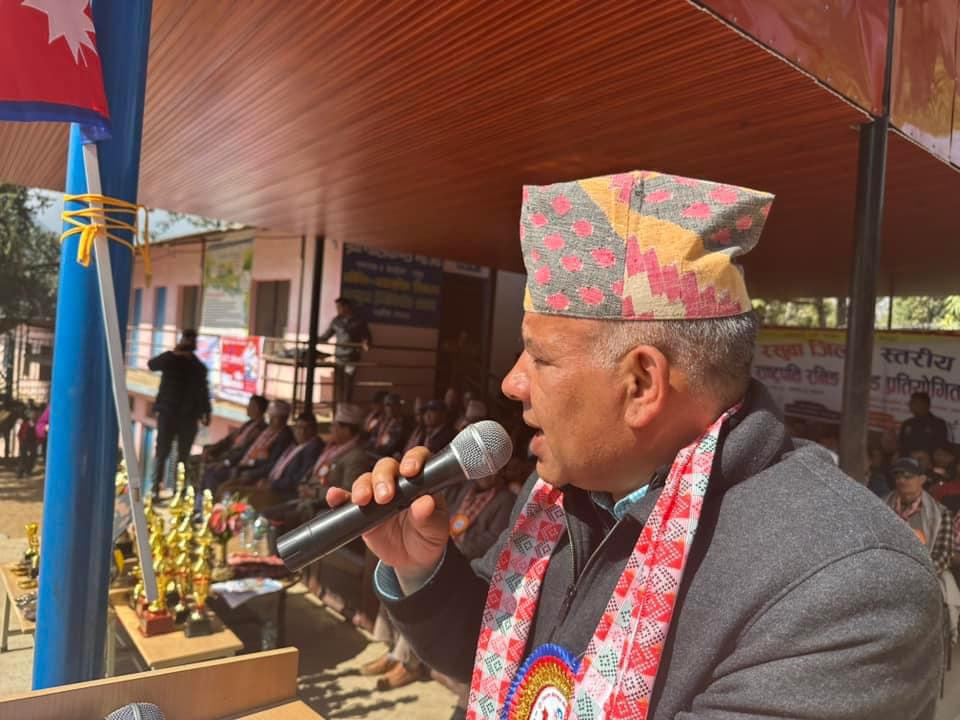 ११ औं राट्रपति रनिङशिल्डको उपाधि कालिका गाउँपालिकालाई