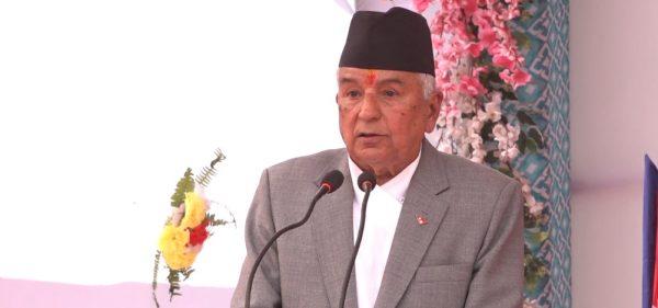 प्रदेशहरुलाई अधिकार सम्पन्न बनाउने कानून छिटो निर्माण गर्नुस्ः राष्ट्रपति