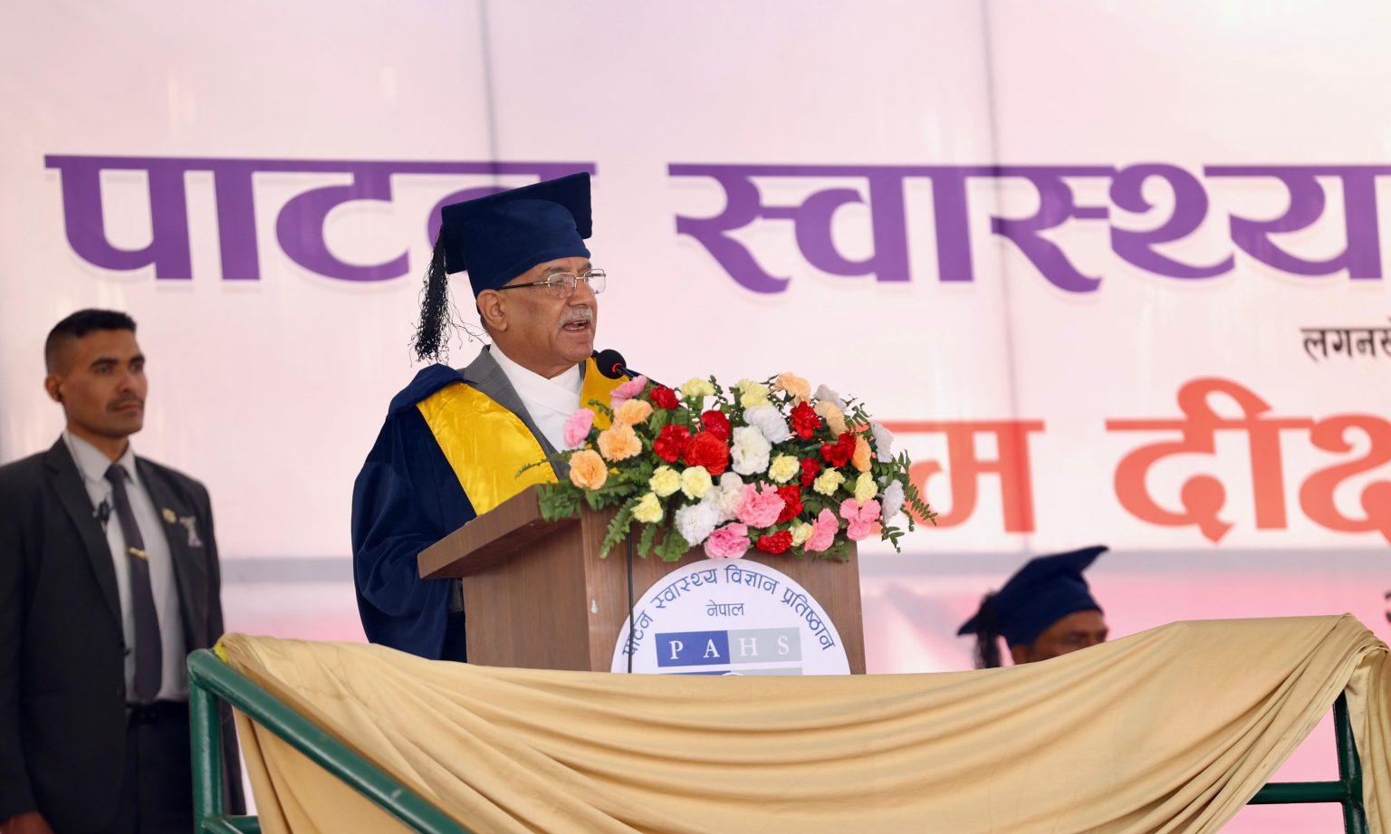 स्वास्थ्य क्षेत्रमा आउनसक्ने चुनौतीको सामना गर्न सक्नुपर्छ : प्रधानमन्त्री