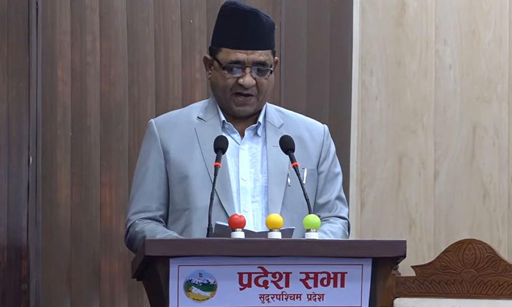 सुदूरपश्चिम प्रदेशः ३१ अर्ब ६२ करोड रुपंयाँको बजेट पेस