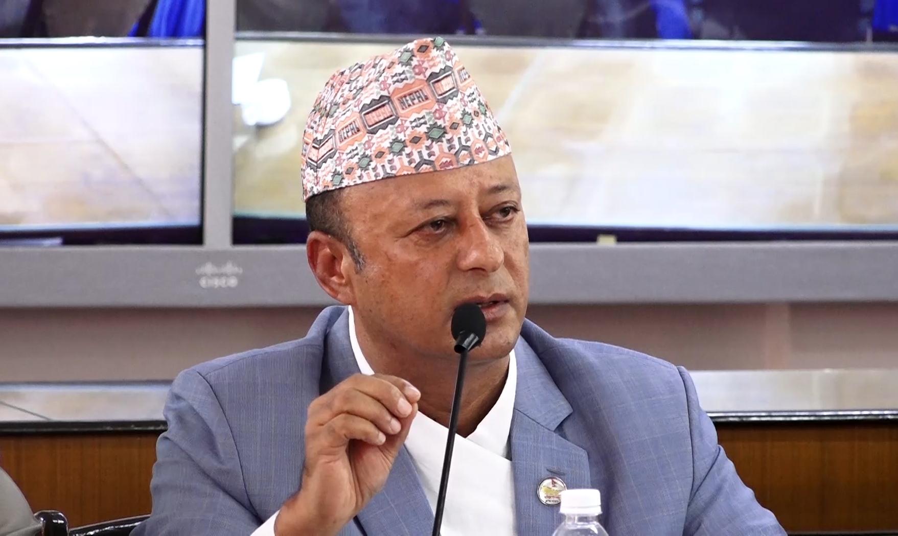 सरकारले निष्पक्ष, स्वतन्त्र र शान्तिपूर्ण निर्वाचनको वातावरण निर्माण गर्नुपर्छ : पूर्वमन्त्री दिपक खड्का