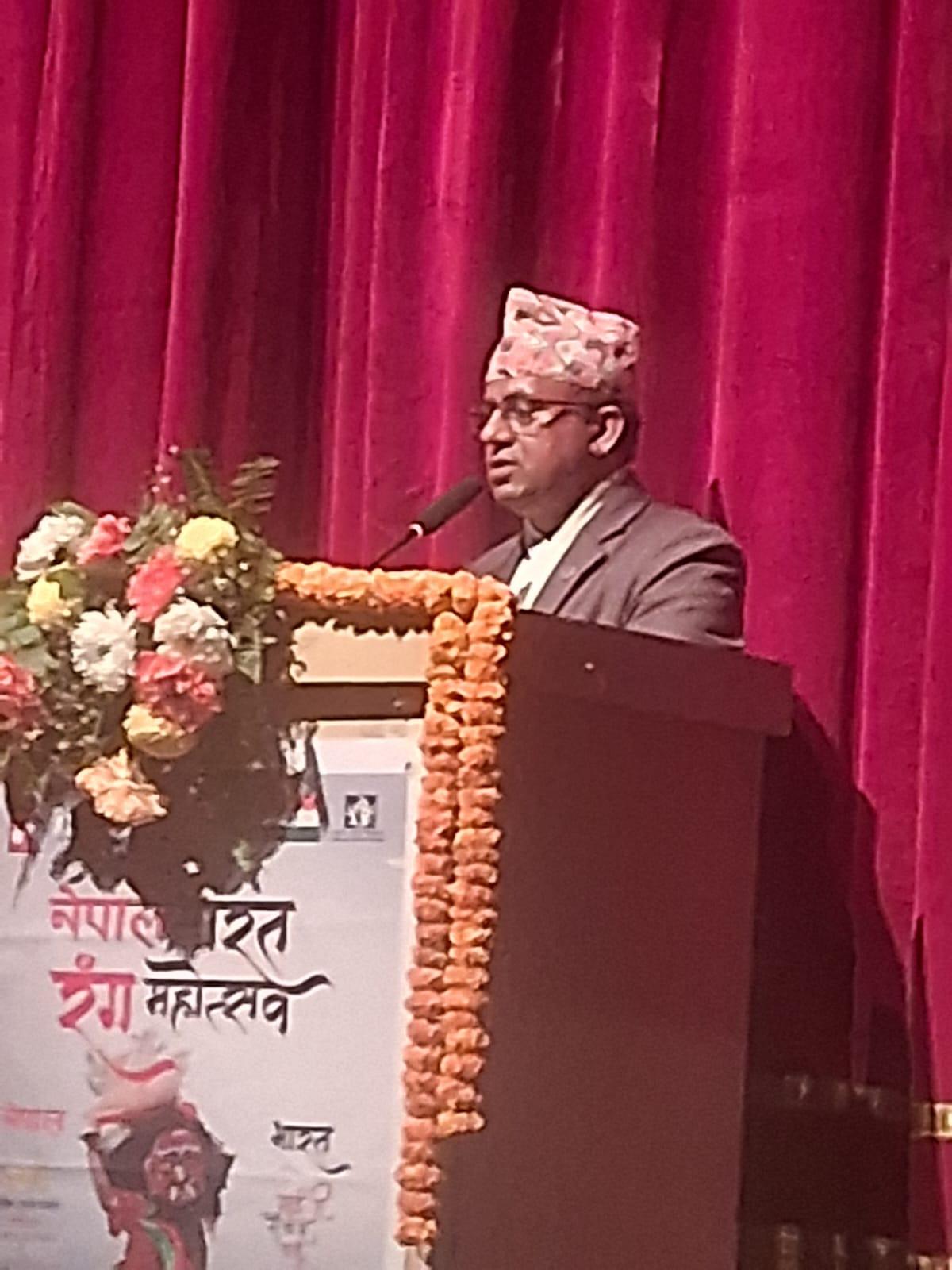 नेपाल भारत सम्बन्धमा कला संस्कृतिले समेत ठुलो योगदान गरेको छ: मन्त्री पाण्डे