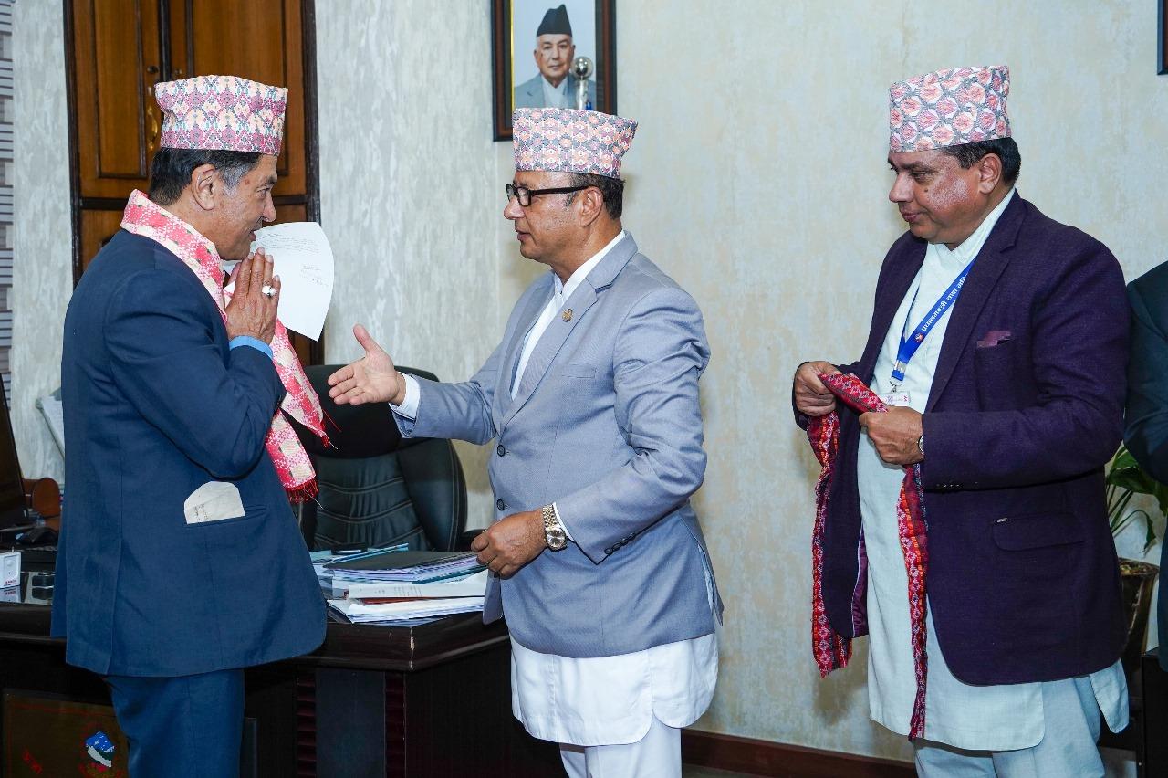 प्राधिकरणका नवनियुक्त कार्यकारी निर्देशक शाक्यद्धारा शपथग्रहण