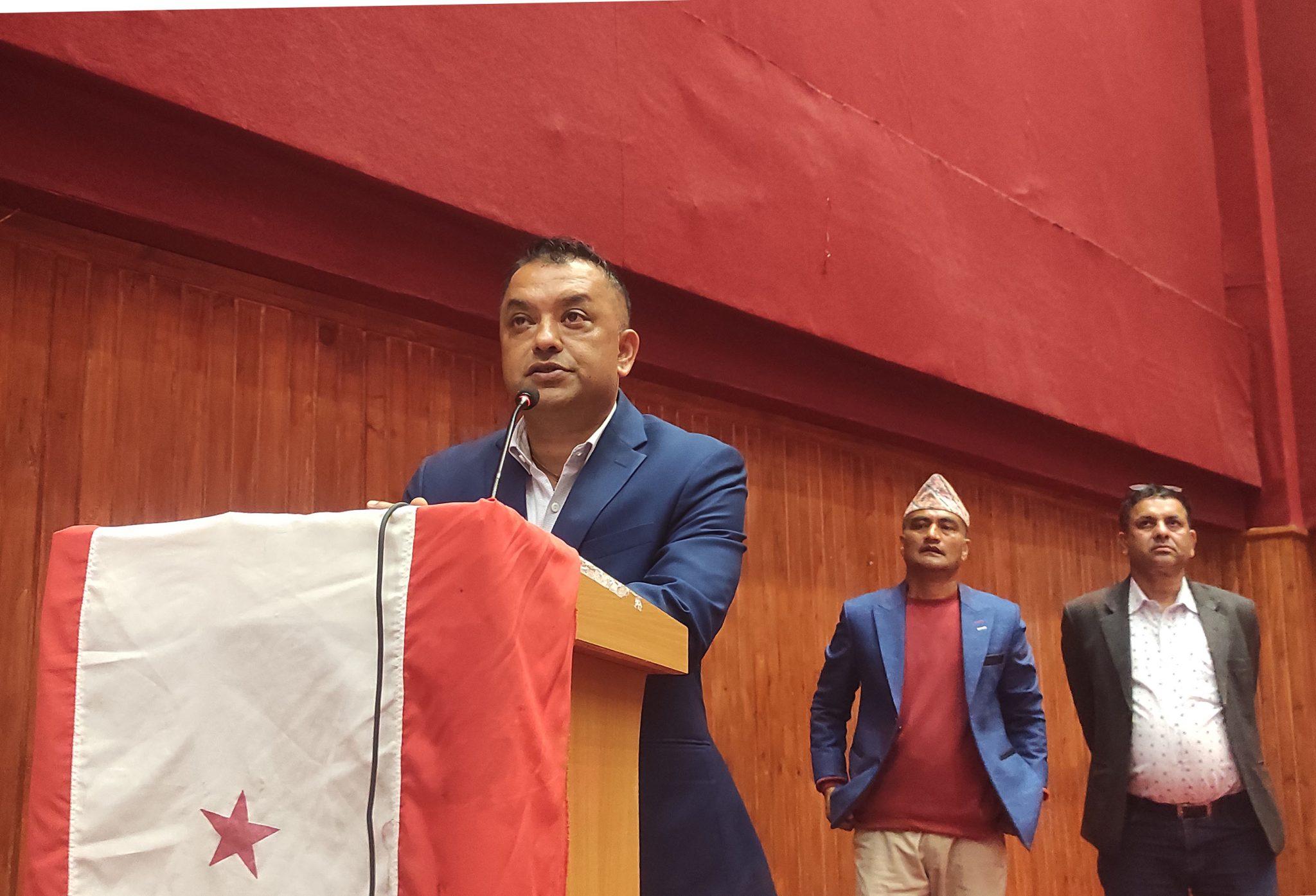 आमनागरिकलाई समस्या परेका बेला समाधानको नेतृत्व काँग्रेसले गर्दै आएको छ : महामन्त्री थापा
