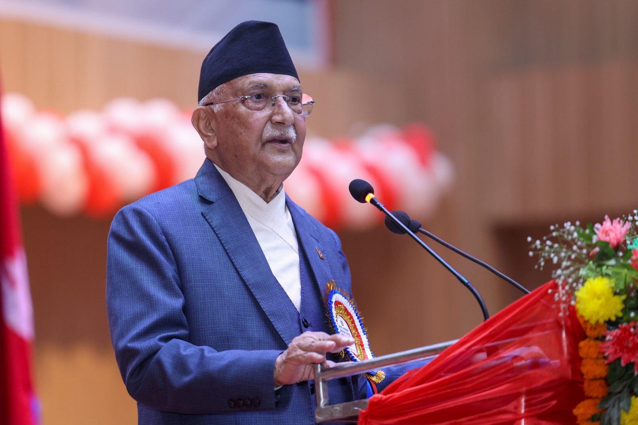 यो संविधान कुनै व्यक्तिले दिएको होइन, जननिर्वाचित संविधानसभाले बनाएको हो: प्रधानमन्त्री