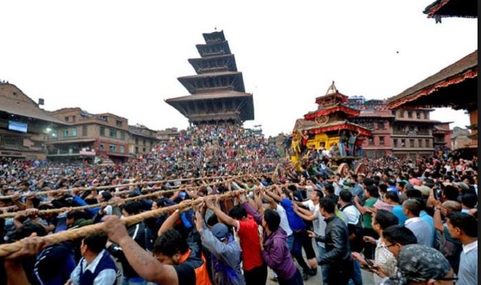 भक्तपुरको प्रसिद्ध बिस्का जात्रा आजदेखि सुरु