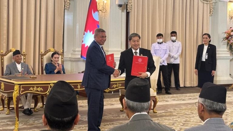 चेम्बर र टुरिजम काउन्सिल थाइल्याण्डबीच सम्झौता, पर्यटन क्षेत्रमा सहकार्य गर्ने