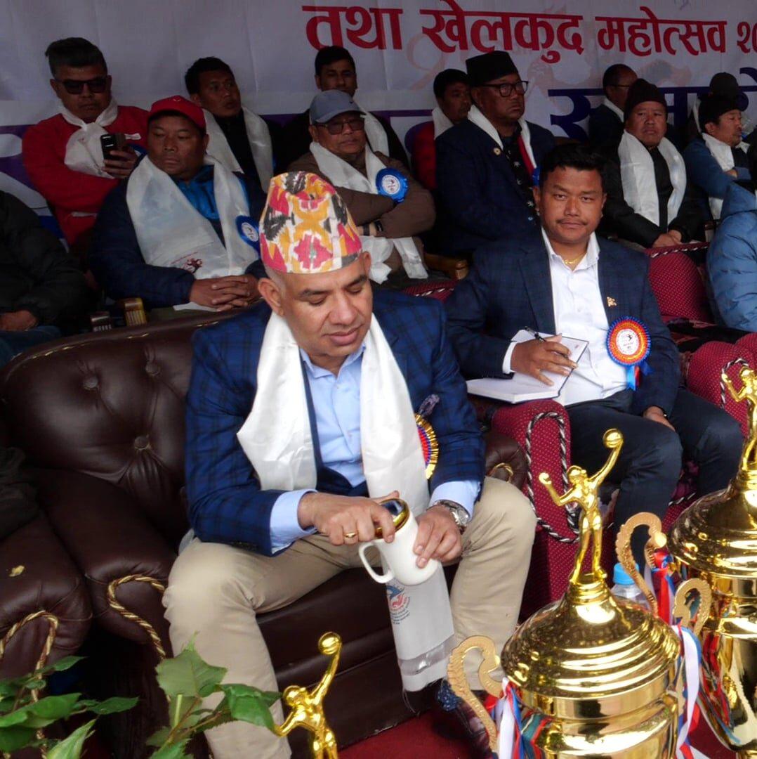 पर्यटन प्रवर्ध्दनमा खेलकुदले महत्त्वपूर्ण भूमिका खेल्छ : सासंद आचार्य