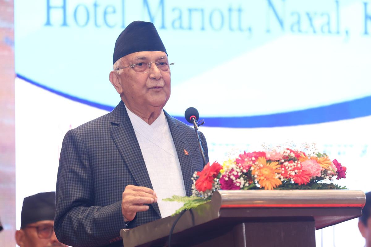 निरोगी नेपाल स्वास्थ्य क्षेत्रको महासङ्कल्प: प्रधानमन्त्री ओली