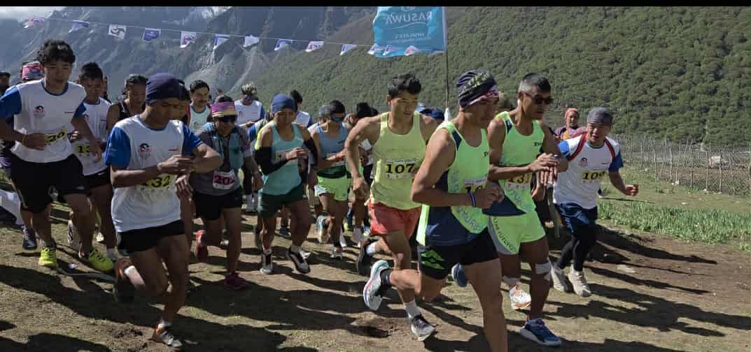 मिलन कुलुङले जिते लाङटाङ हाफ म्याराथनकाे उपाधि