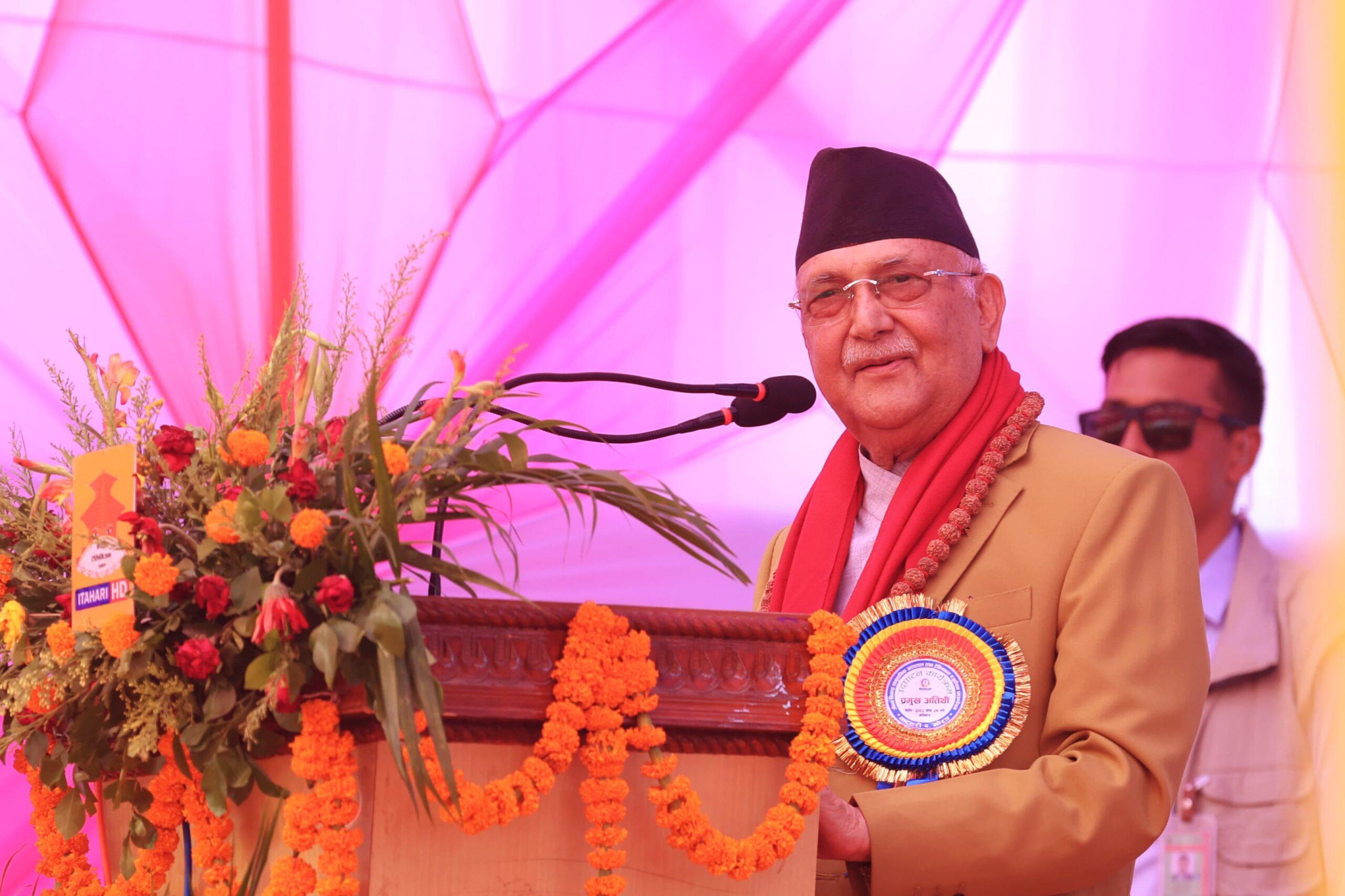 पैसा नभएकै कारण अस्पतालमा पुगेर उपचार नपाउने अवस्था अन्त्य हुनुुपर्छ : प्रधानमन्त्री