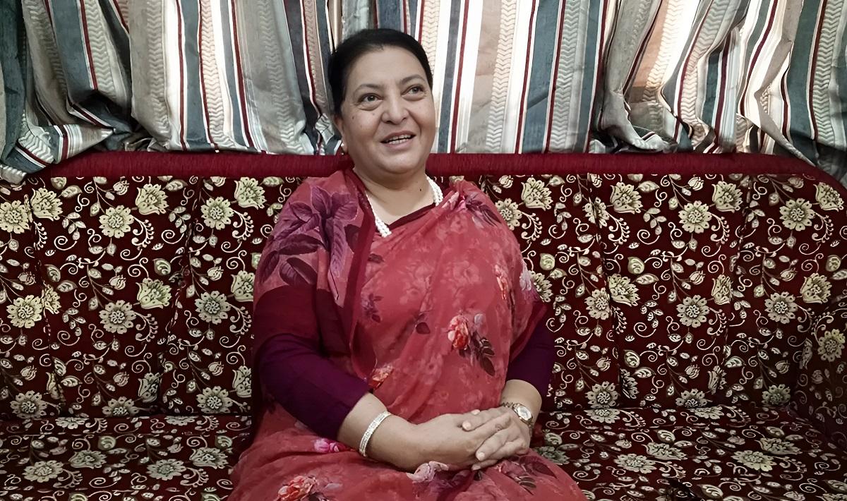 म जिल्ला जाँदा एमालेलाई सोधिराख्नुपर्दैनः पूर्वराष्ट्रपति भण्डारी